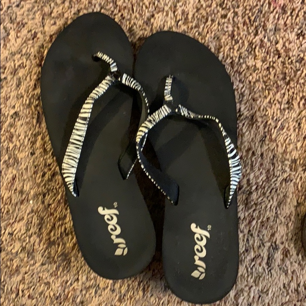 Zebra Reef Flip Flop